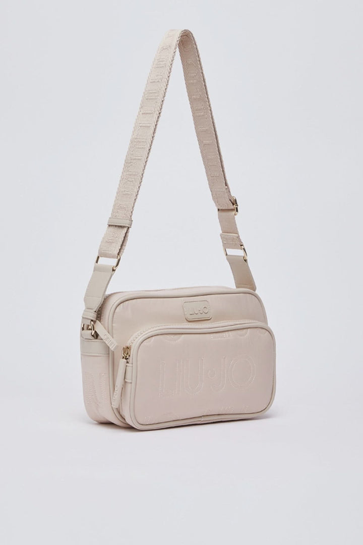 Trousse bandoulière Liu Jo avec logo embossé