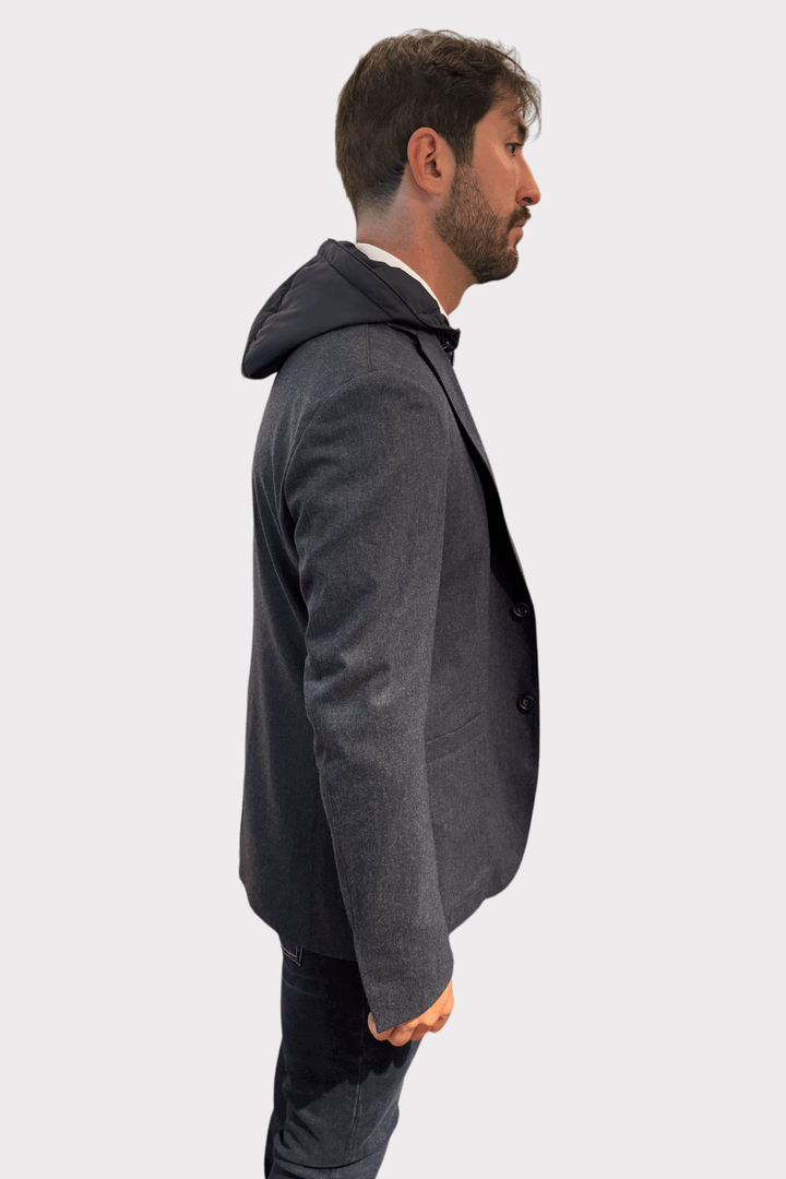 Veston laine-cachemire Techwool imperméable