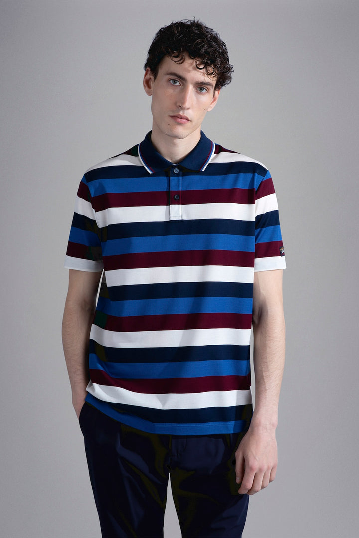 Multicolor polo shirt