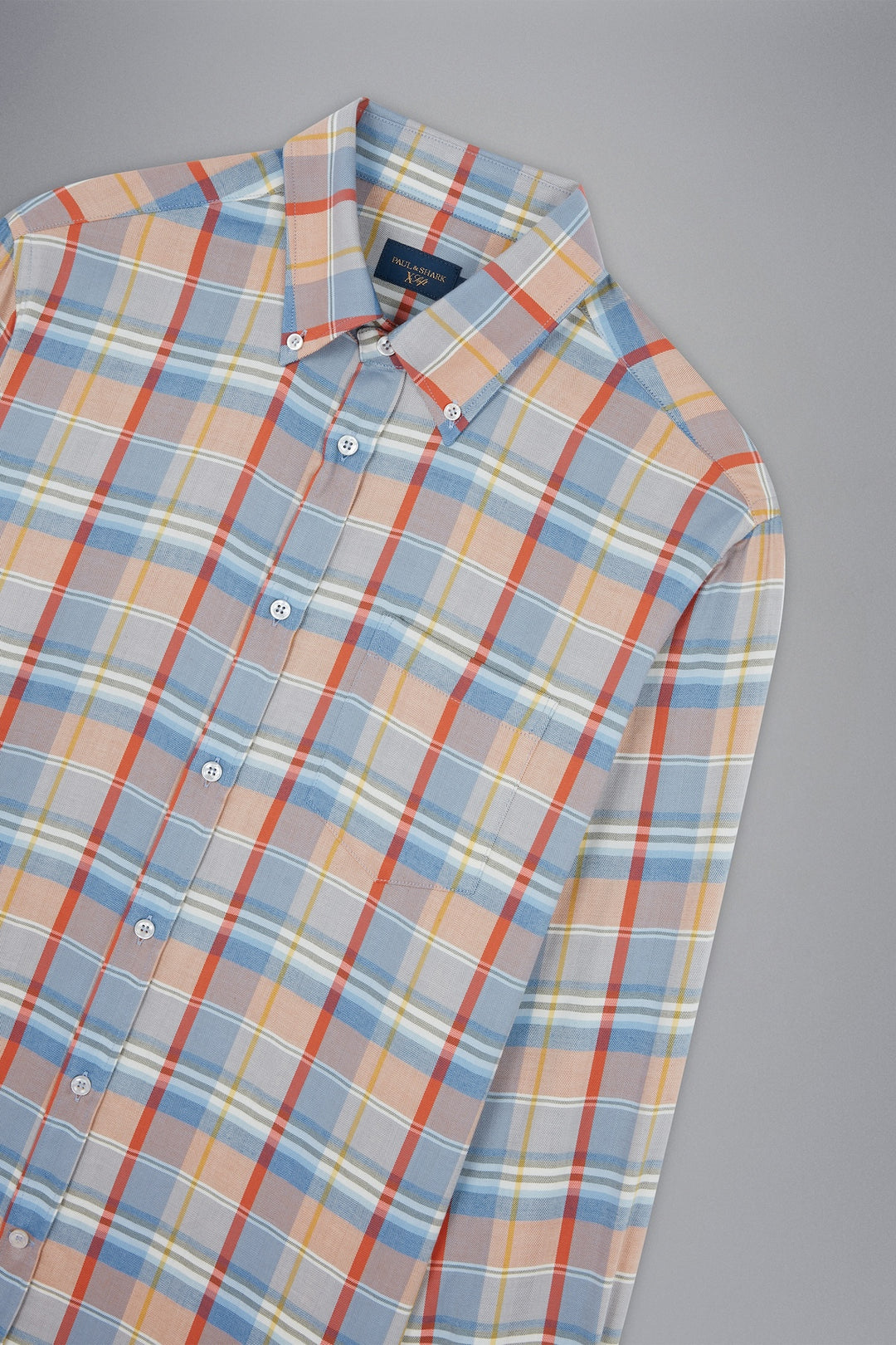 Multicolored checked shirt