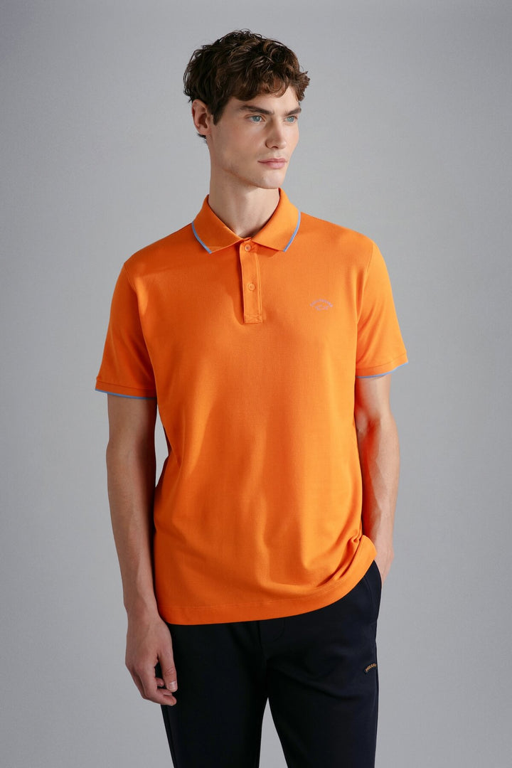 Italian cotton polo shirt