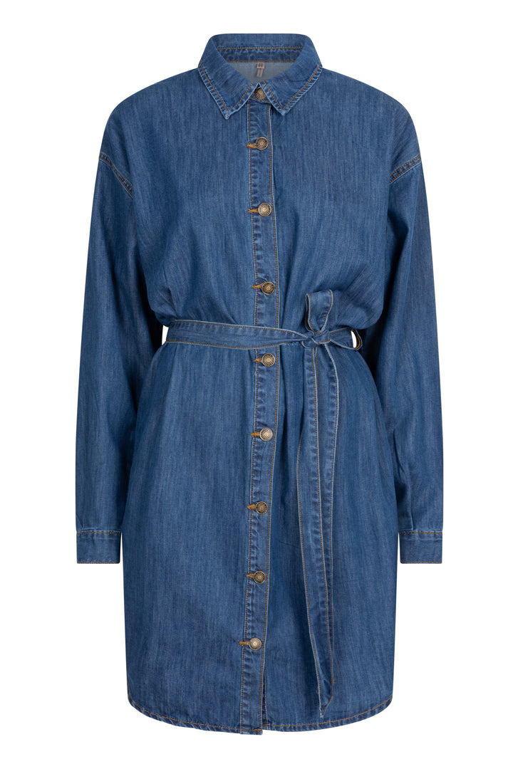 Robe chemisier denim