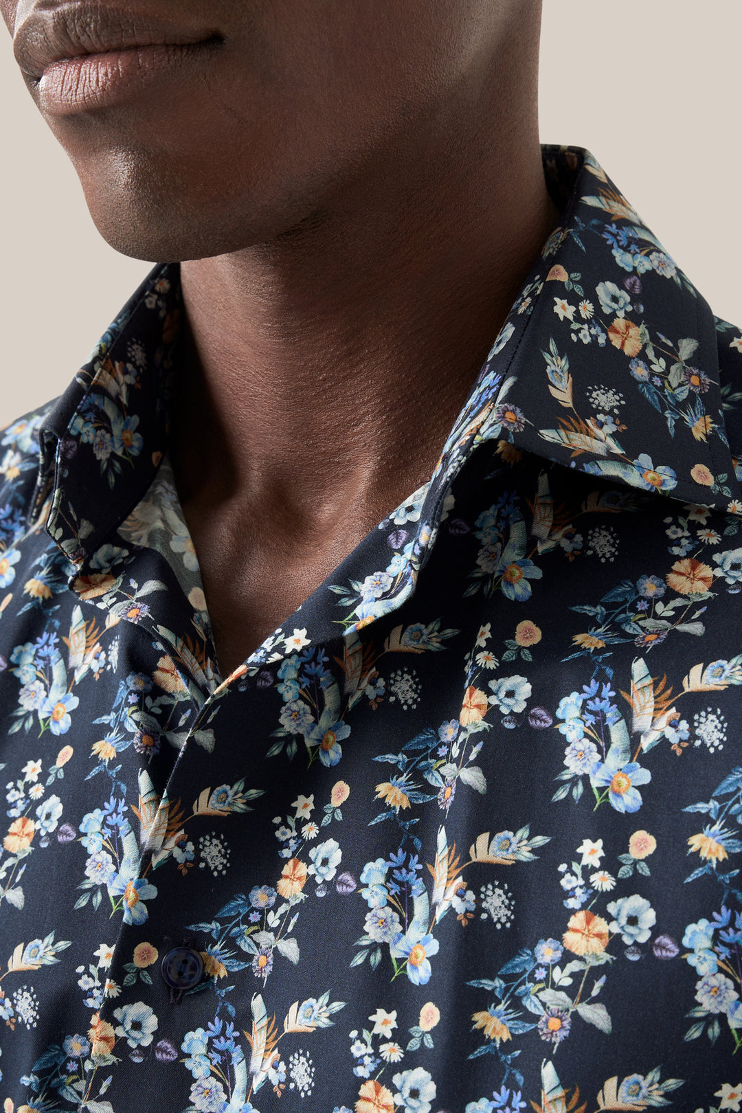 Flower print shirt