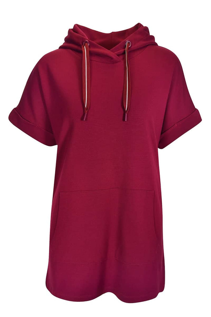 Robe courte à capuchon pour femme kennys