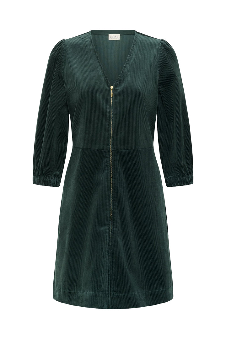 Robe courte Corinna en velours côtelé pour femme Part Two
