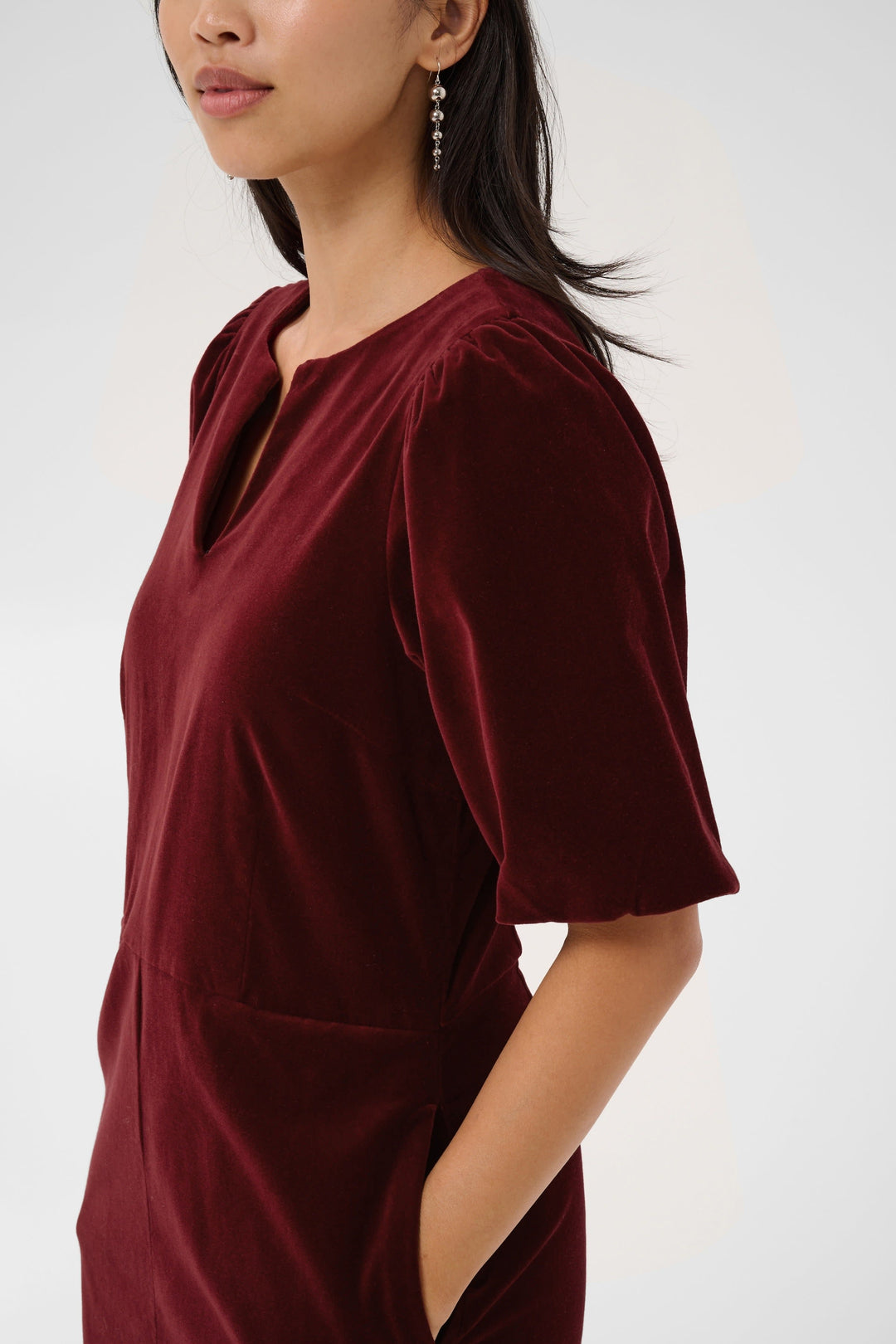 Part Two Daiva velvet dress for women