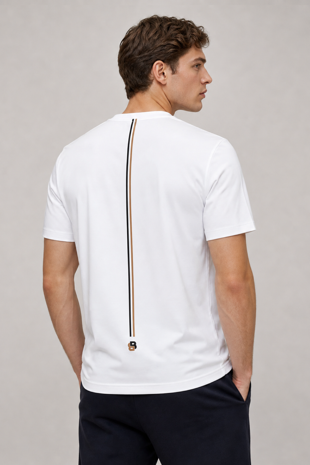 Boss Green T-shirt with a subtle logo