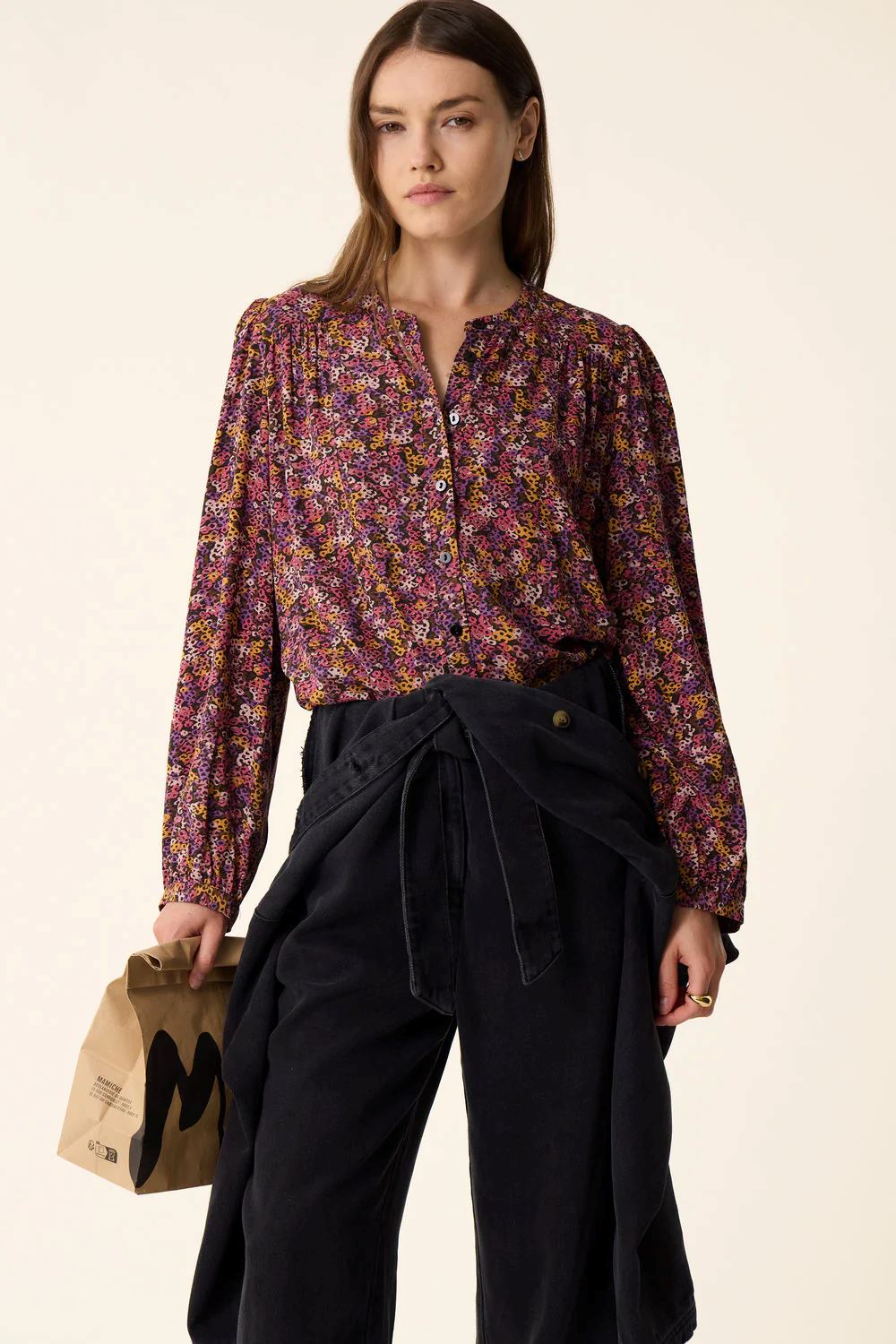 Blouse Tamtam Femme - Blouses et chemises - Blouses et chemises sans col Des Petits Hauts