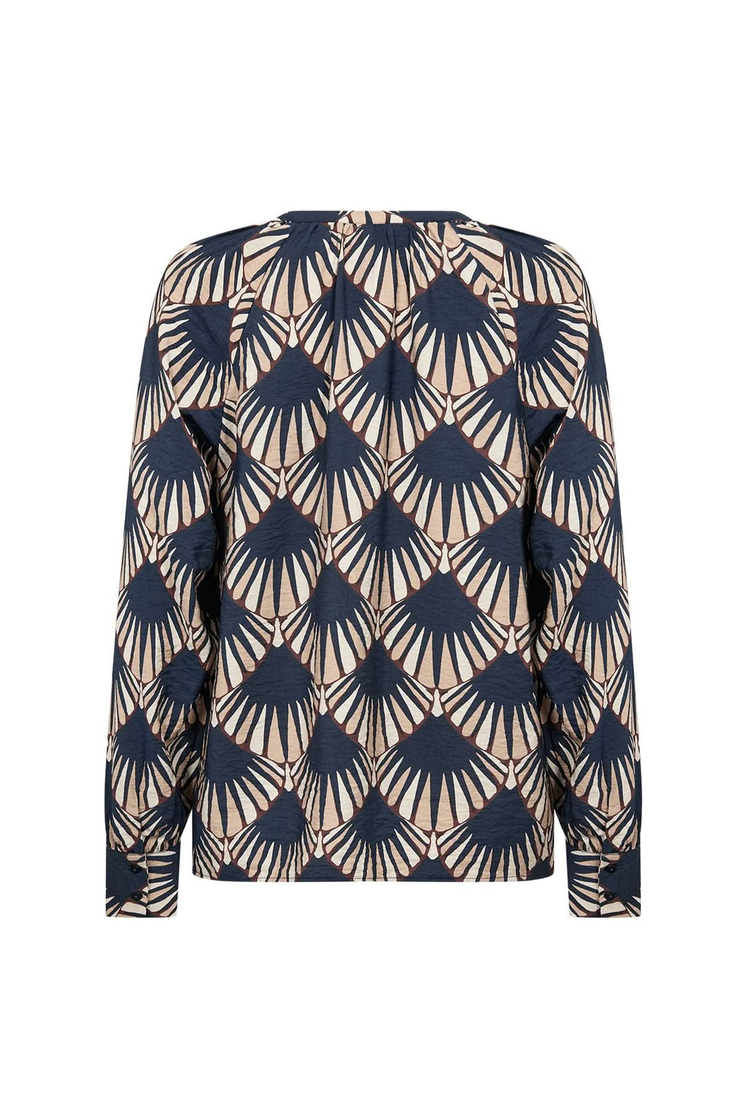Blouse Halin fluide à imprimé graphique