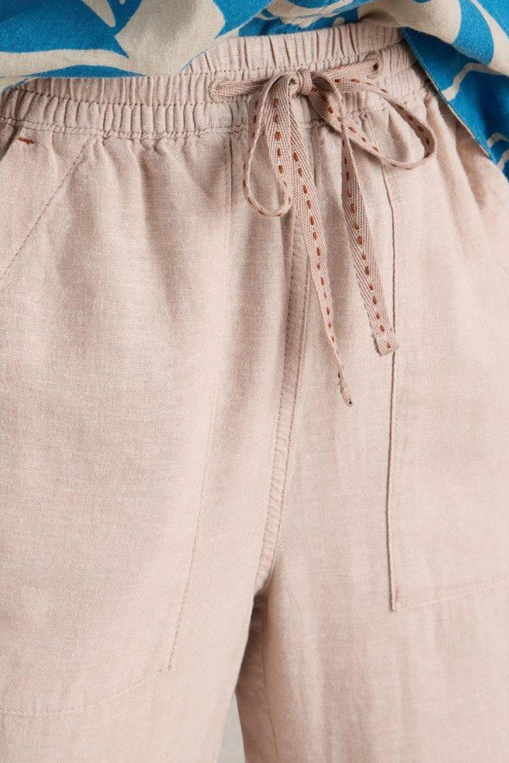 Elle linen blend pants