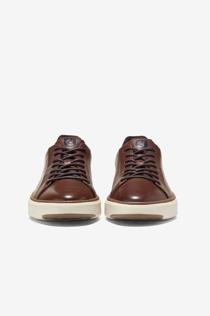 Sneakers en cuir à semelle contrastante pour homme Cole Haan