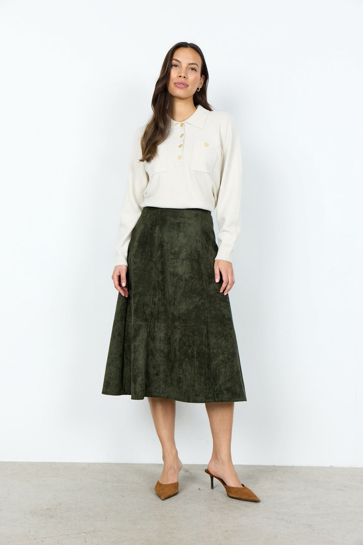 Chandail Kanita polo en maille à poches