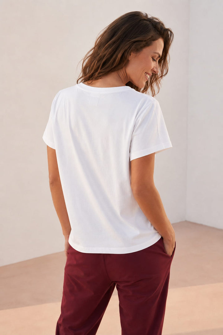T-shirt à imprimé illustré pour femme kennys