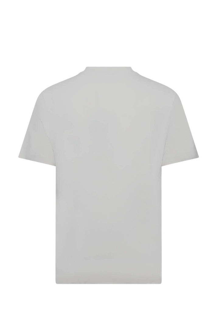 T-shirt à logo ton sur ton vue de face pour homme Hugo Boss