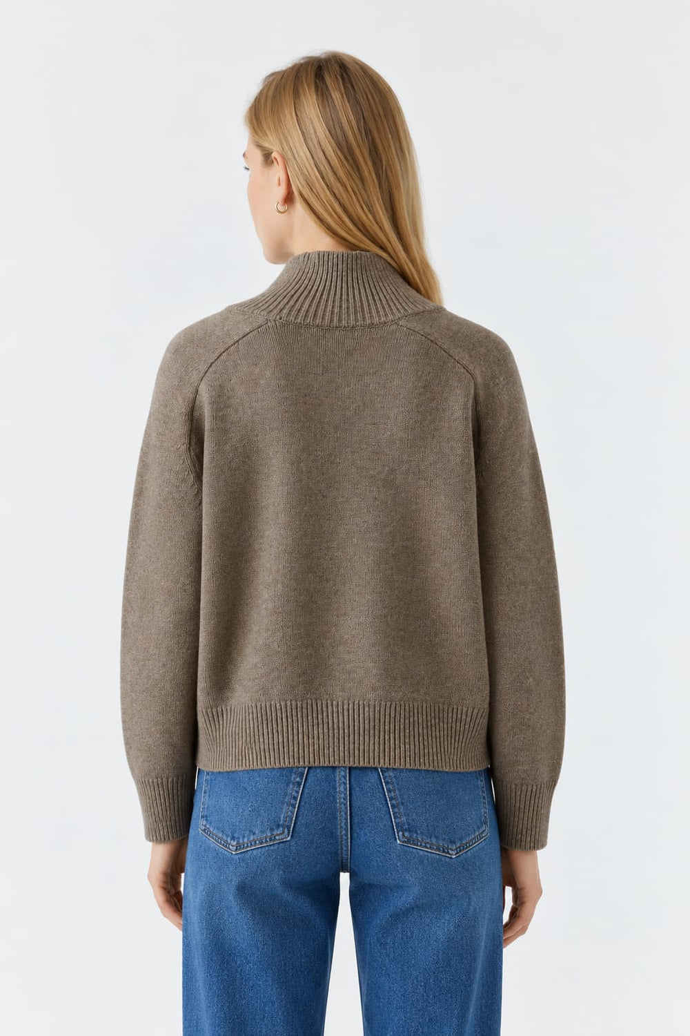 Oui women's turtleneck sweater