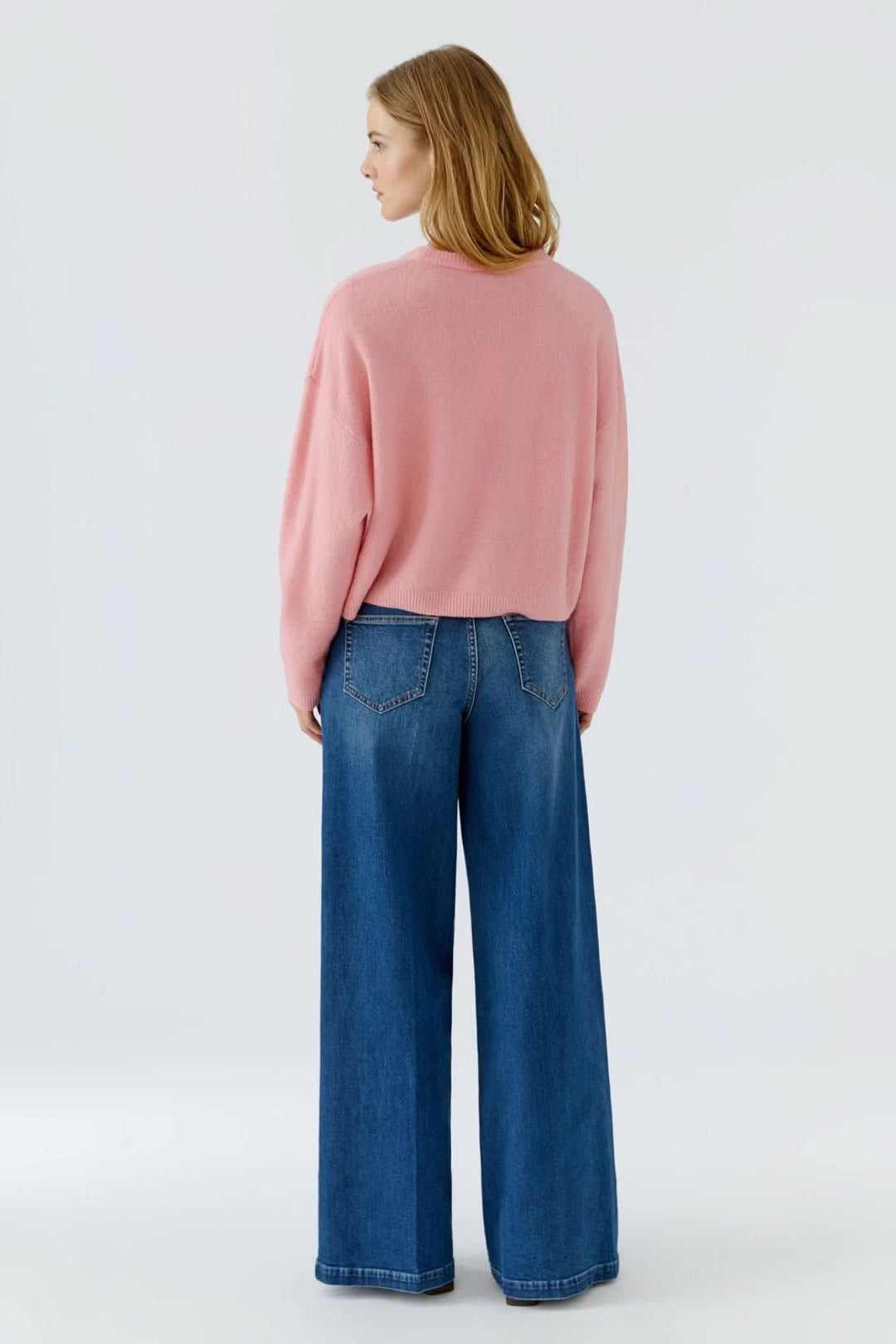 Tricot doux à épaules tombantes pour femme Oui