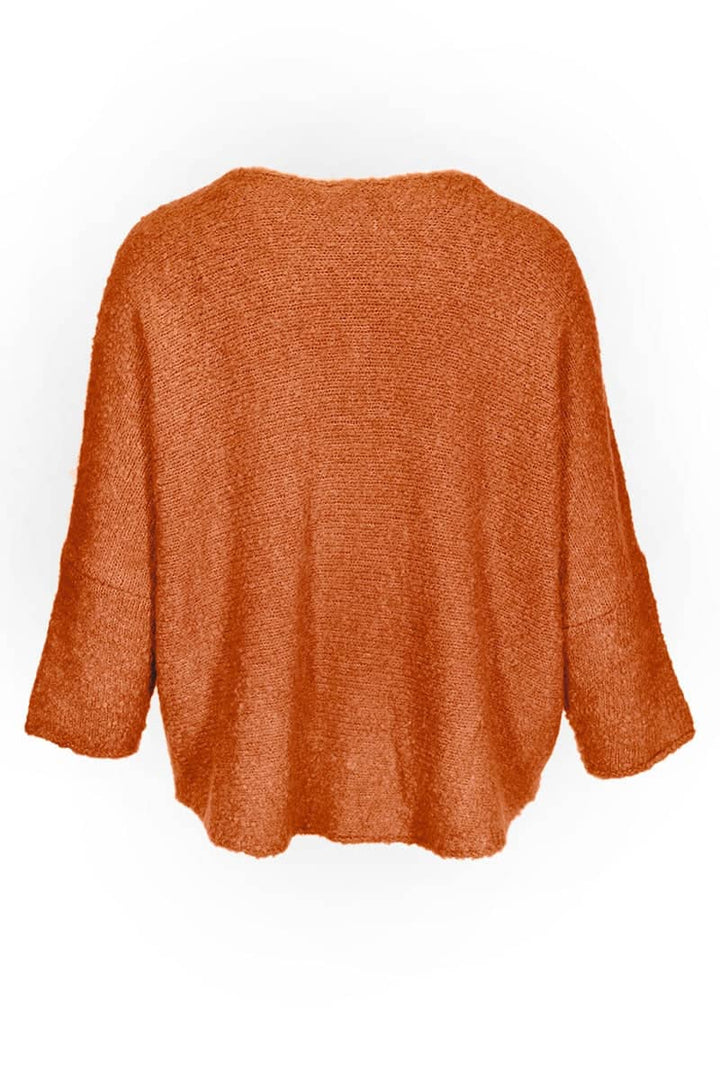 Tricot texturé à manches longues pour femme kennys