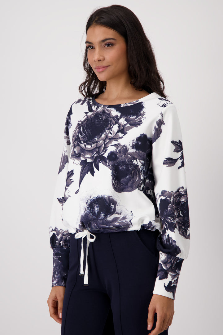 Deep Ocean Print Sweater