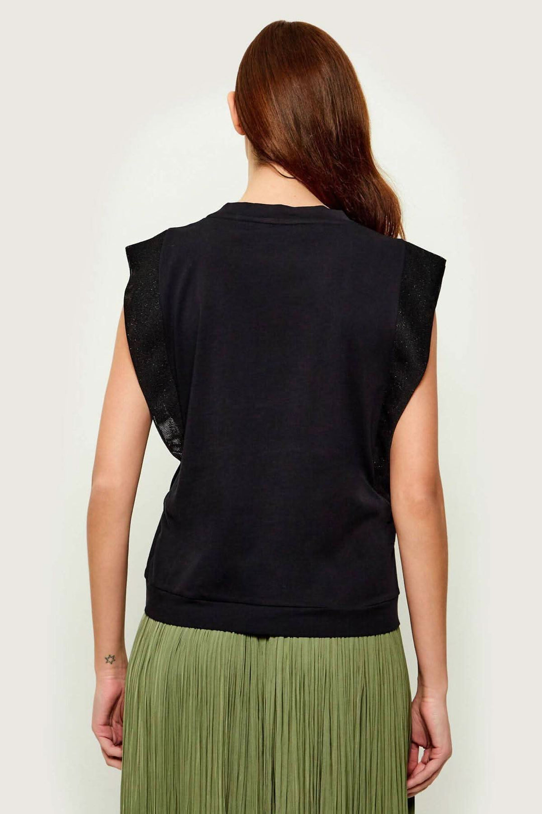 T-shirt sans manches à logo