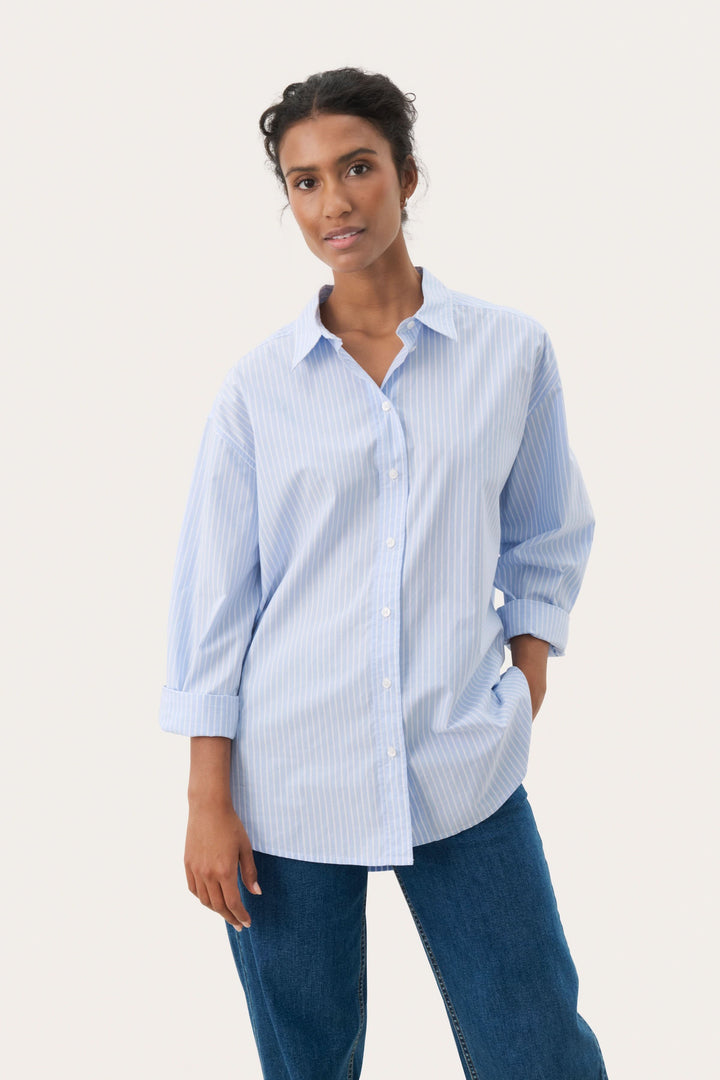 Savanna striped shirt