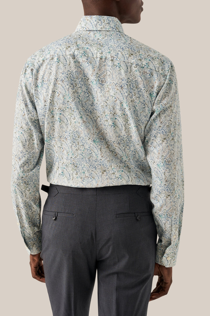 Chemise motifs abstraits