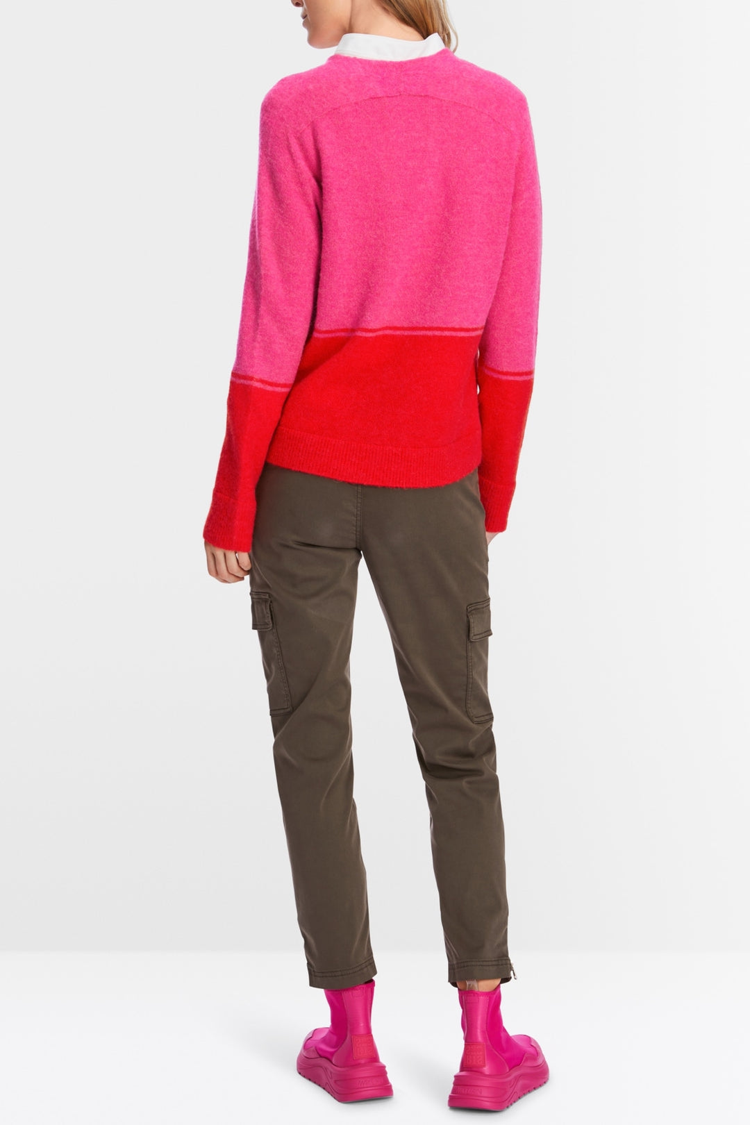 Two-tone knit