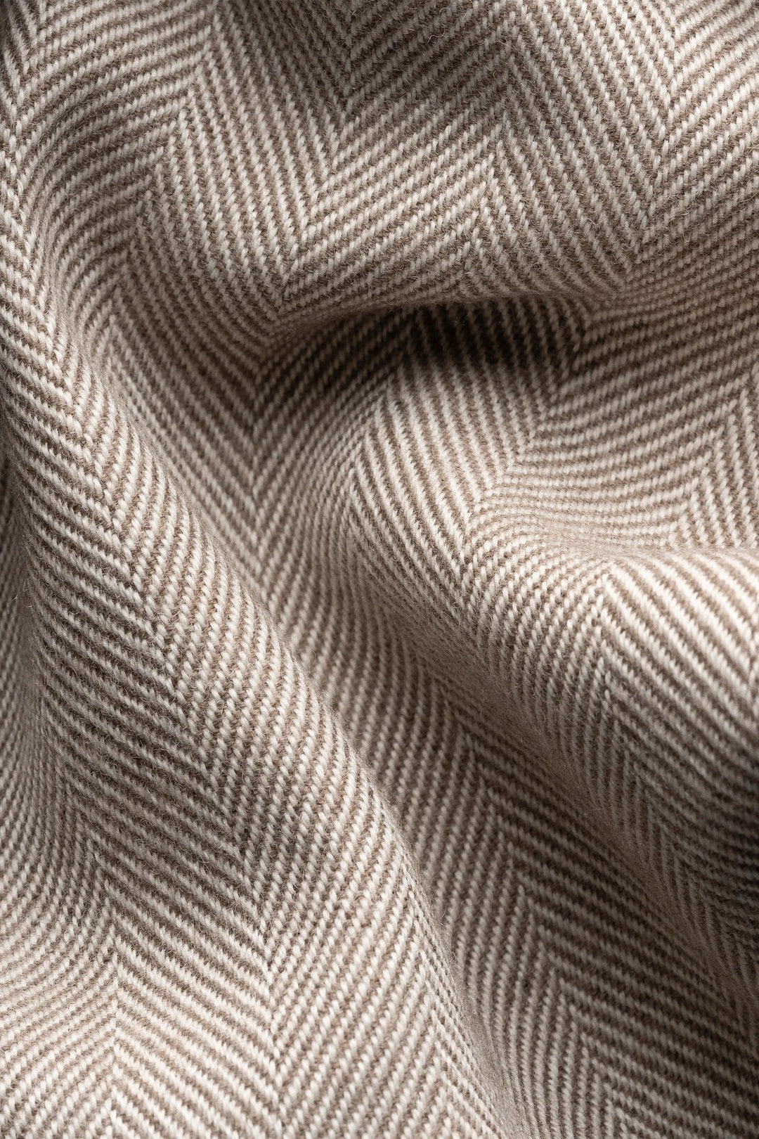 Foulard de laine à chevrons