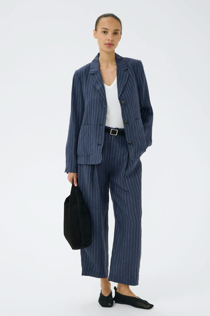 Pantalon en lin Aliya