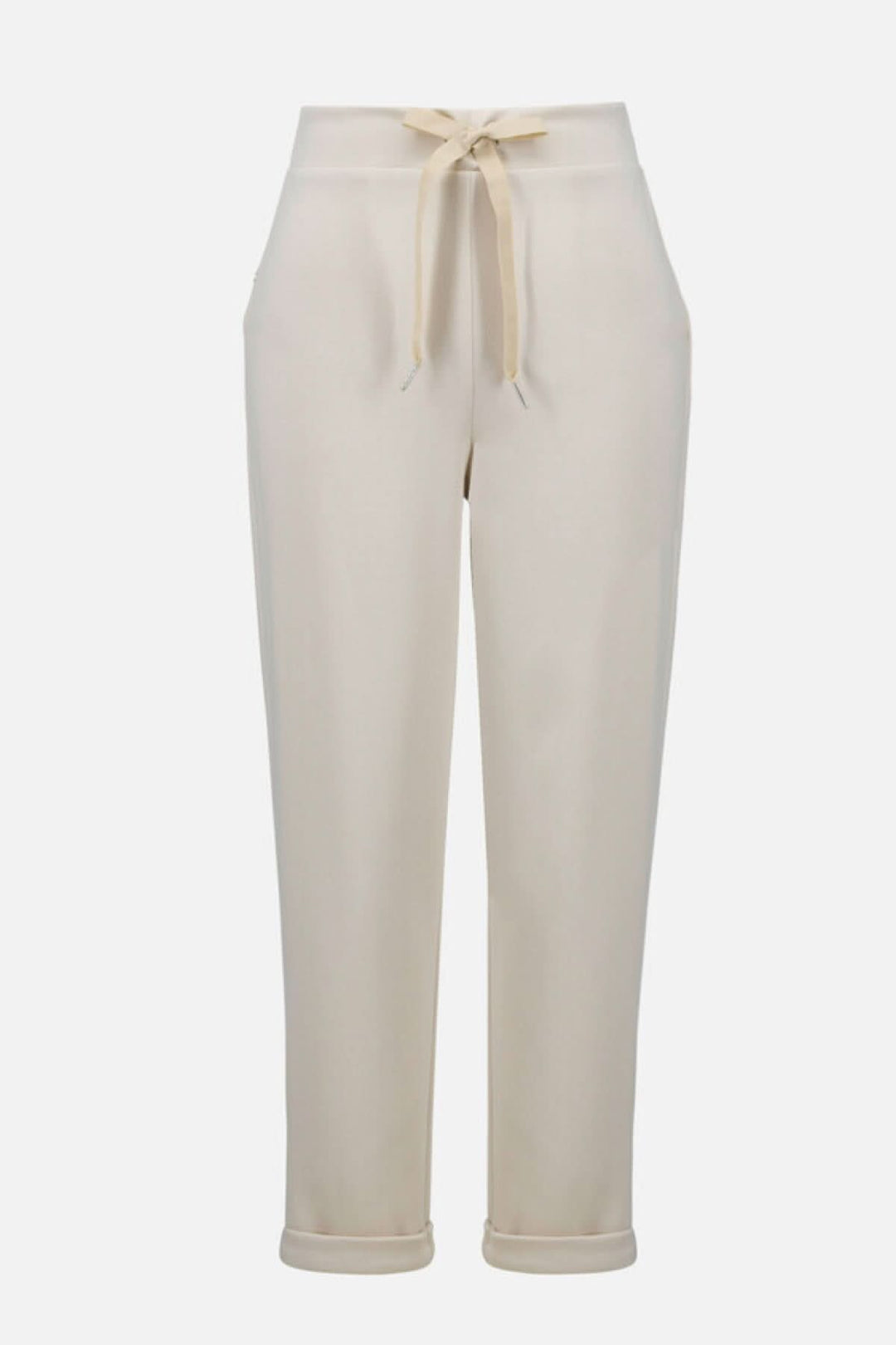 Pants with a knot on the right side