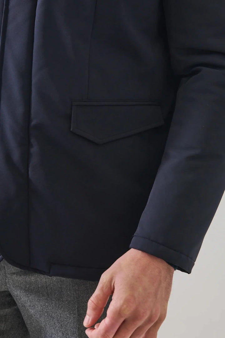Veste légère extensible à col montant pour homme Patrick Assaraf