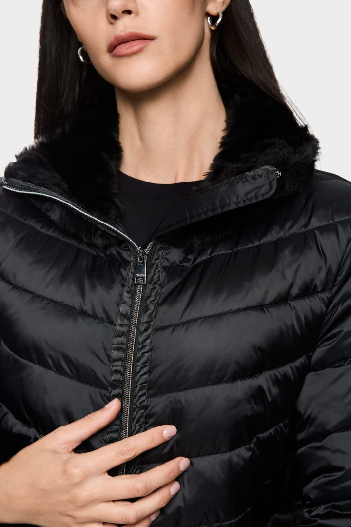Veste matelassée avec fausse fourrure pour femme Marc Cain