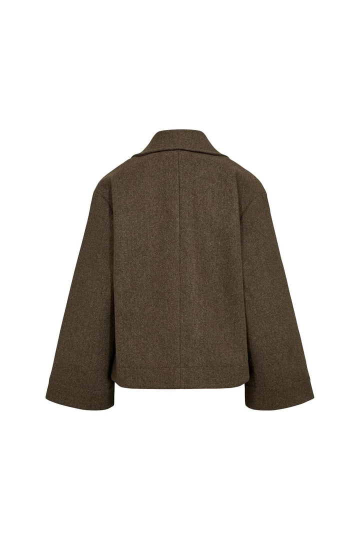 Veste structurée à col large pour femme Numph