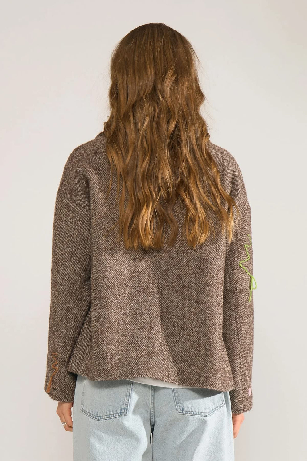 Veston à broderies florales pour femme Numph
