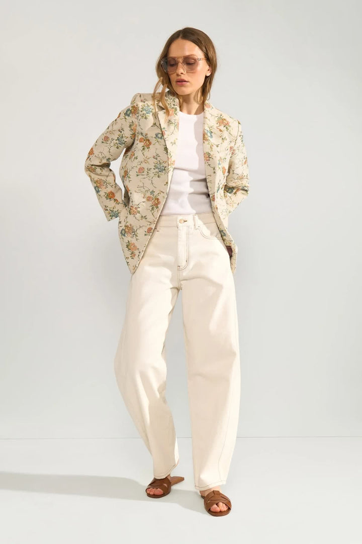 Veston à motif floral pour femme Numph