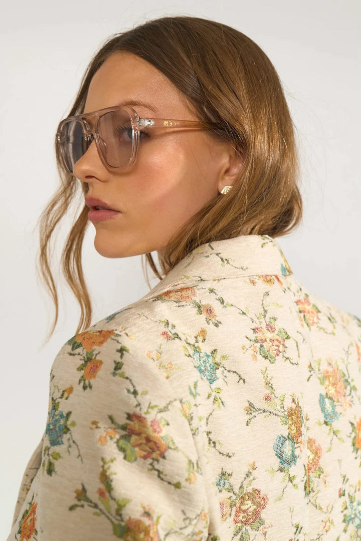 Veston à motif floral pour femme Numph