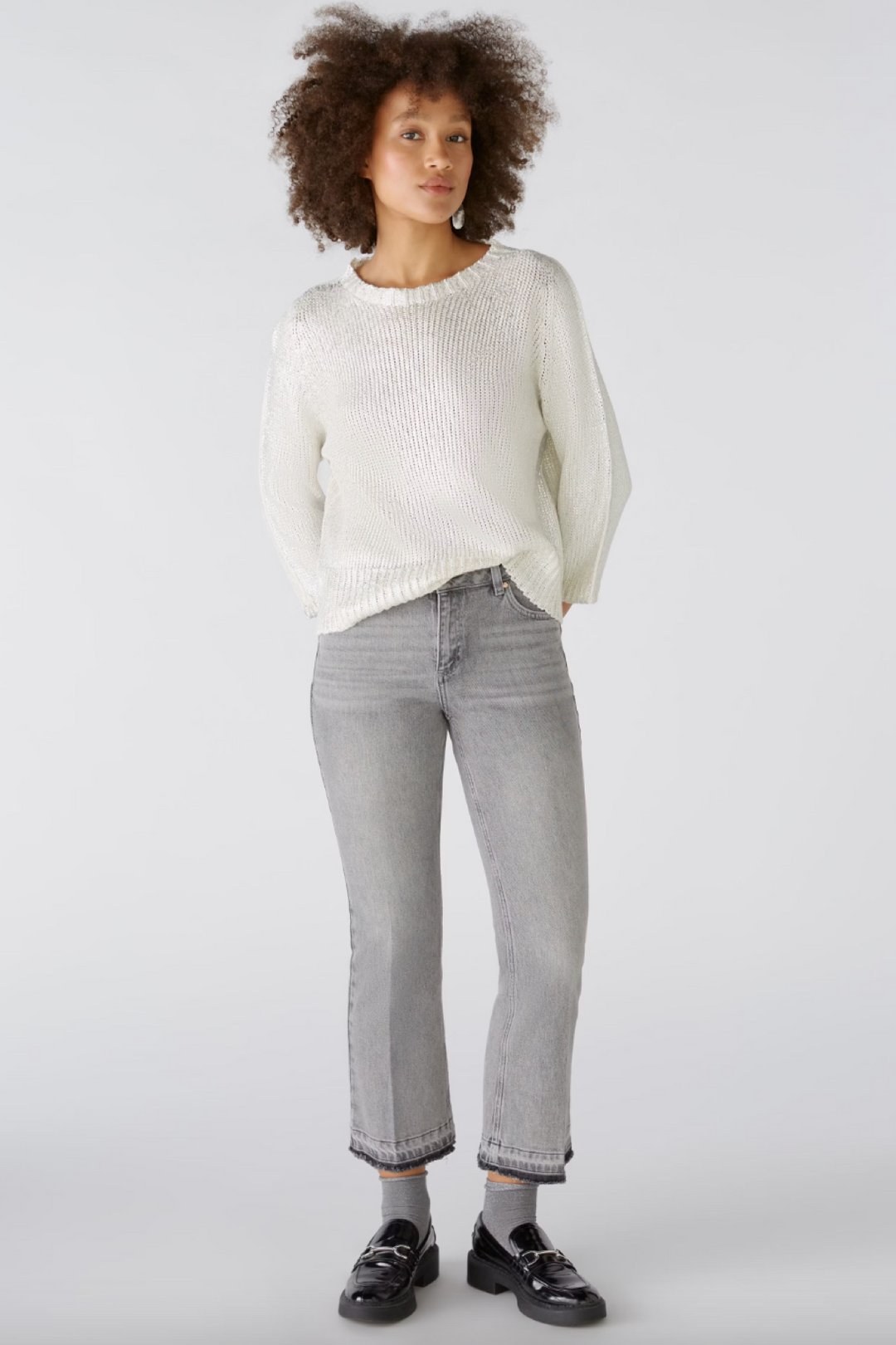 Cotton blend sweater