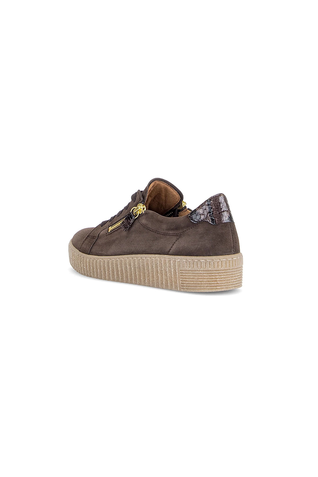 Chaussures de ville en suède à semelle plateforme