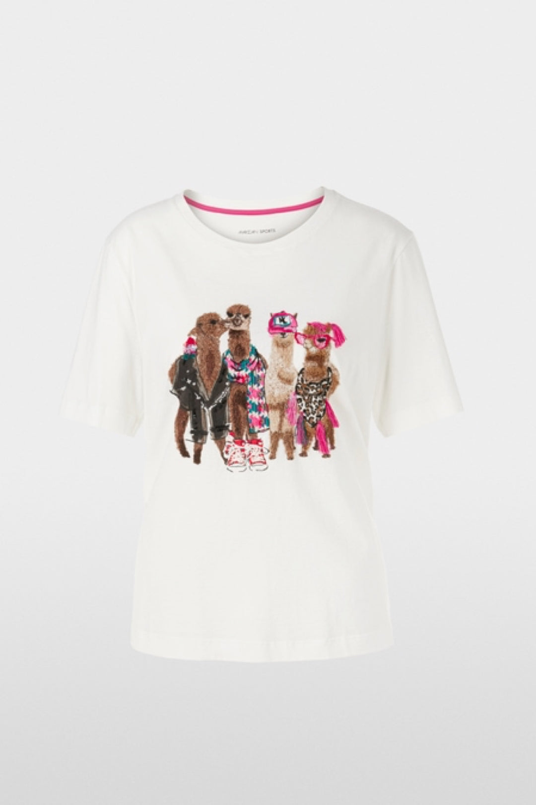 Llama Pattern T-Shirt