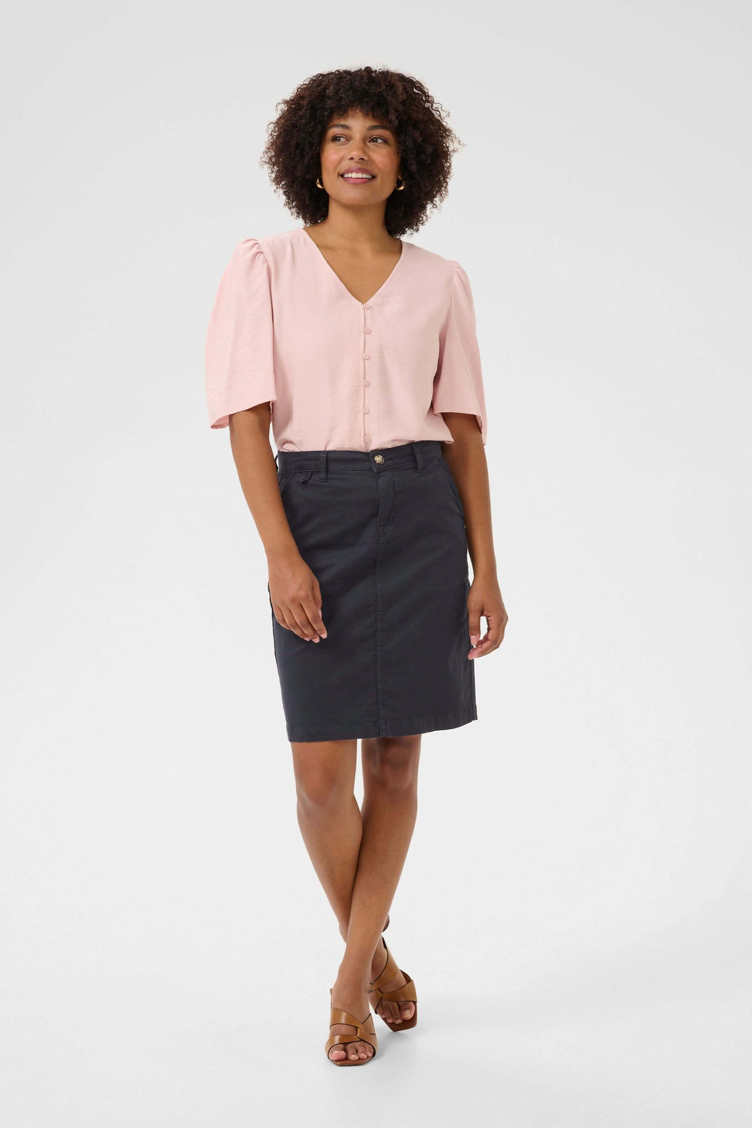 Jupe Berte droite courte