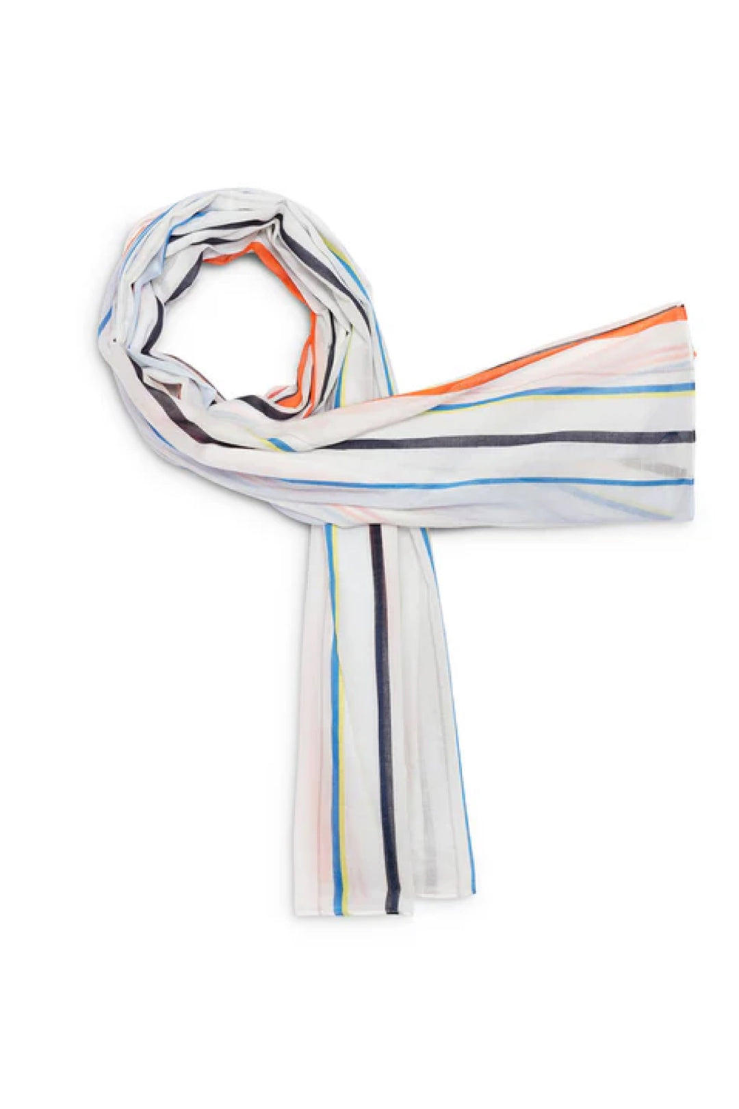 TRANSAT striped scarf