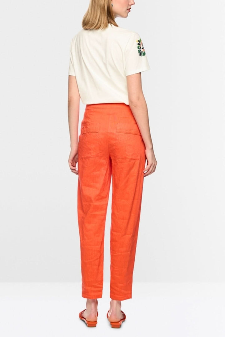 Hibiscus-print T-shirt with sequins