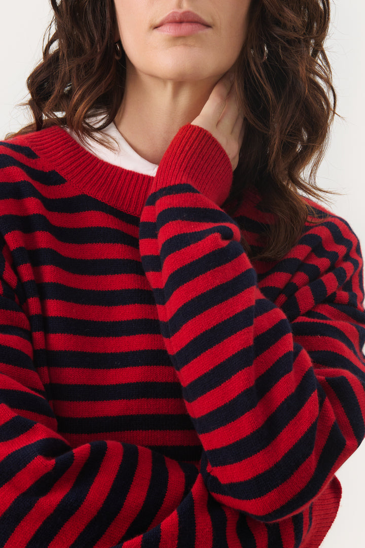 Maria striped sweater