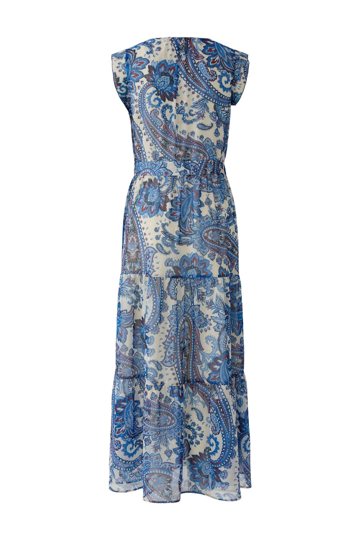 Robe longue à imprimé paisley