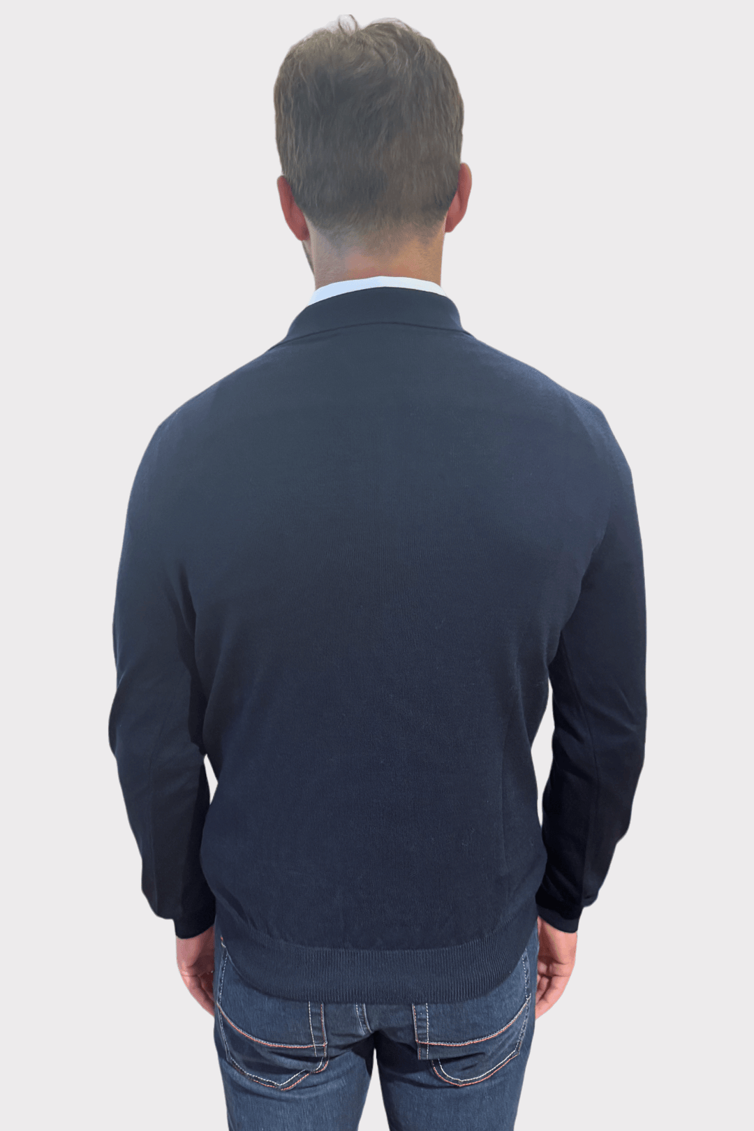 Classic wool polo shirt