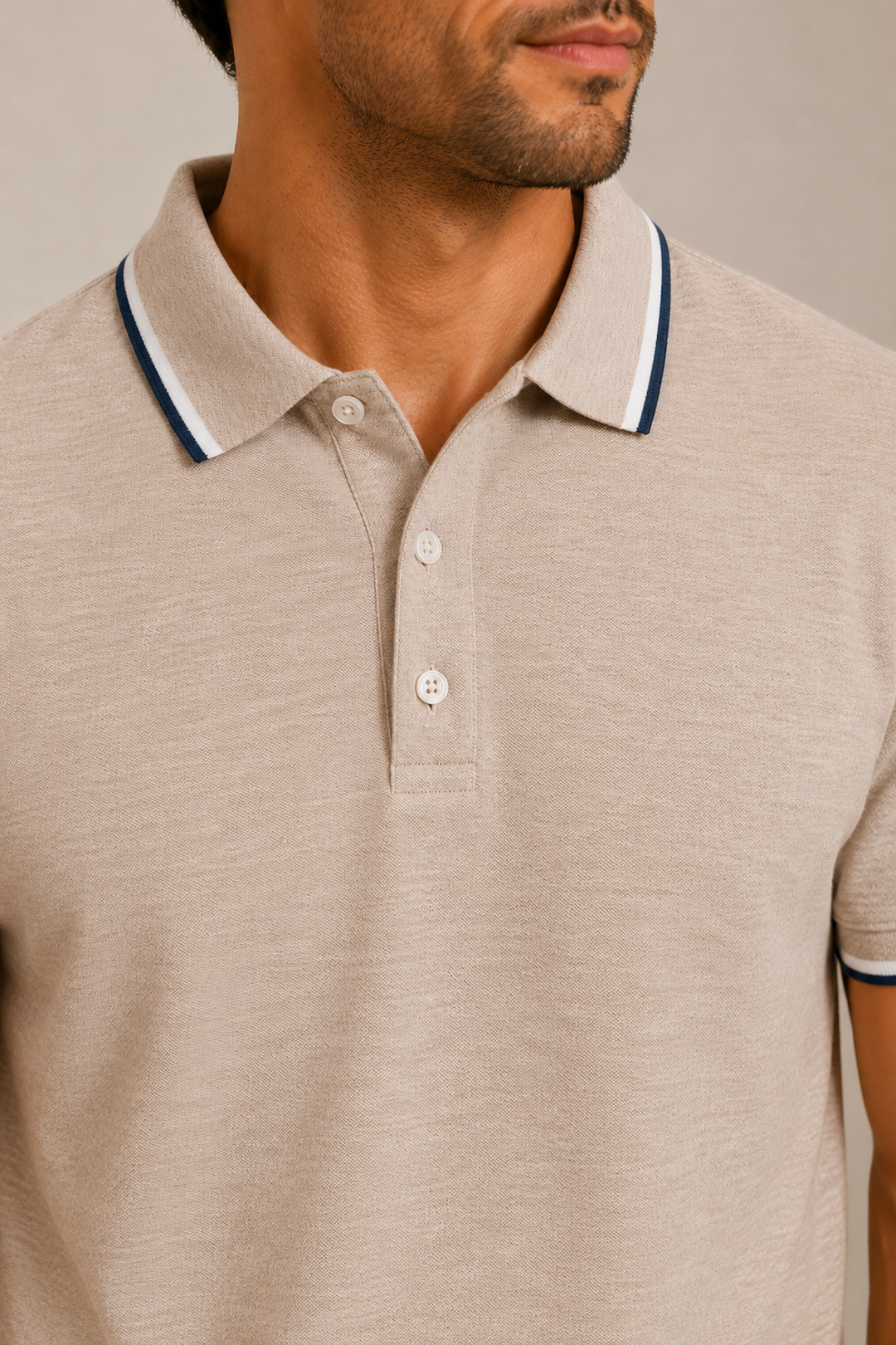 Italian cotton polo shirt
