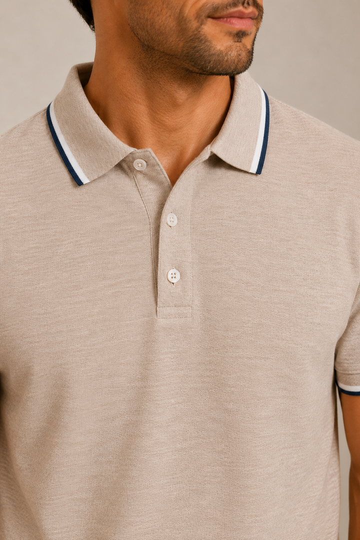 Italian cotton polo shirt