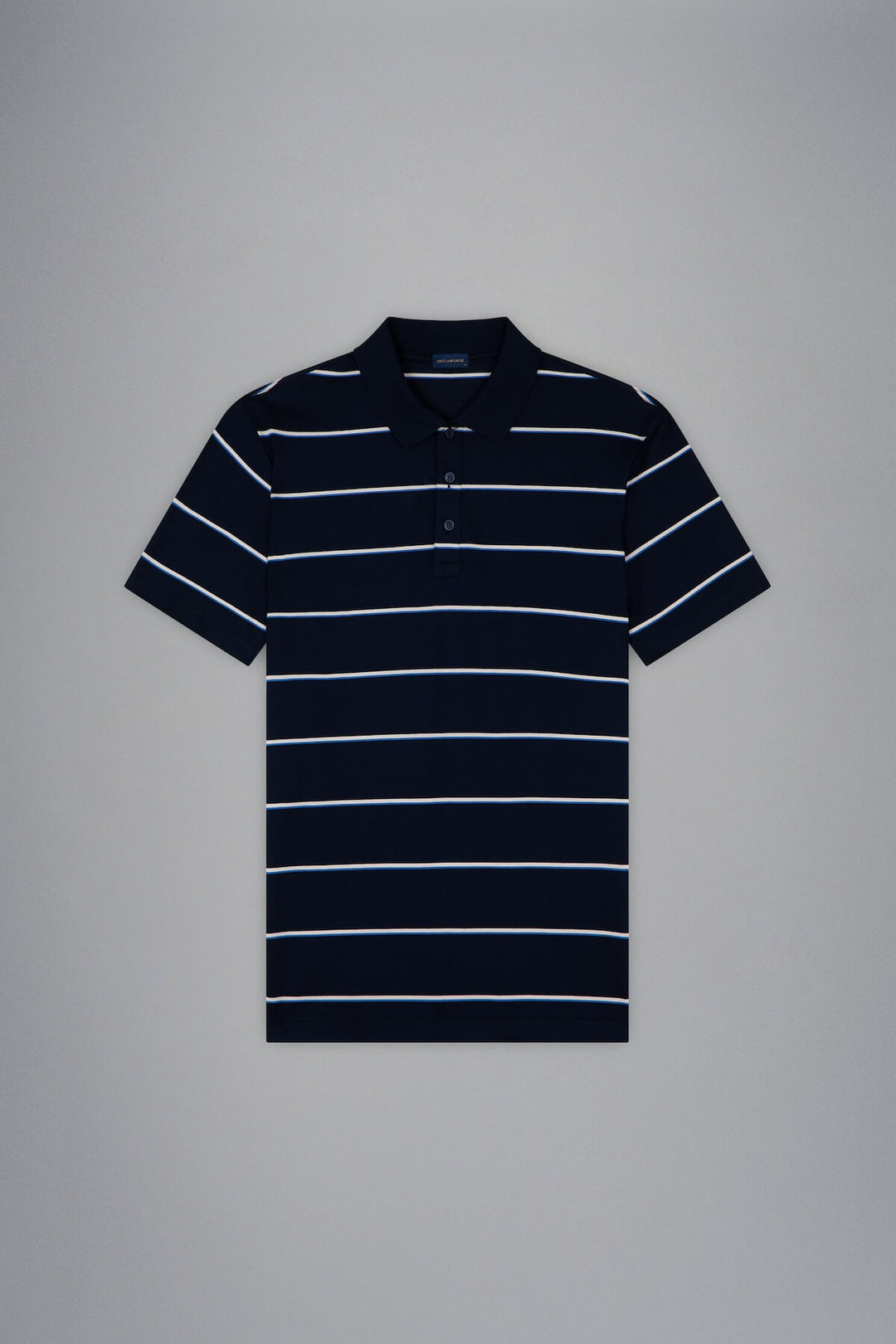 Striped polo shirt