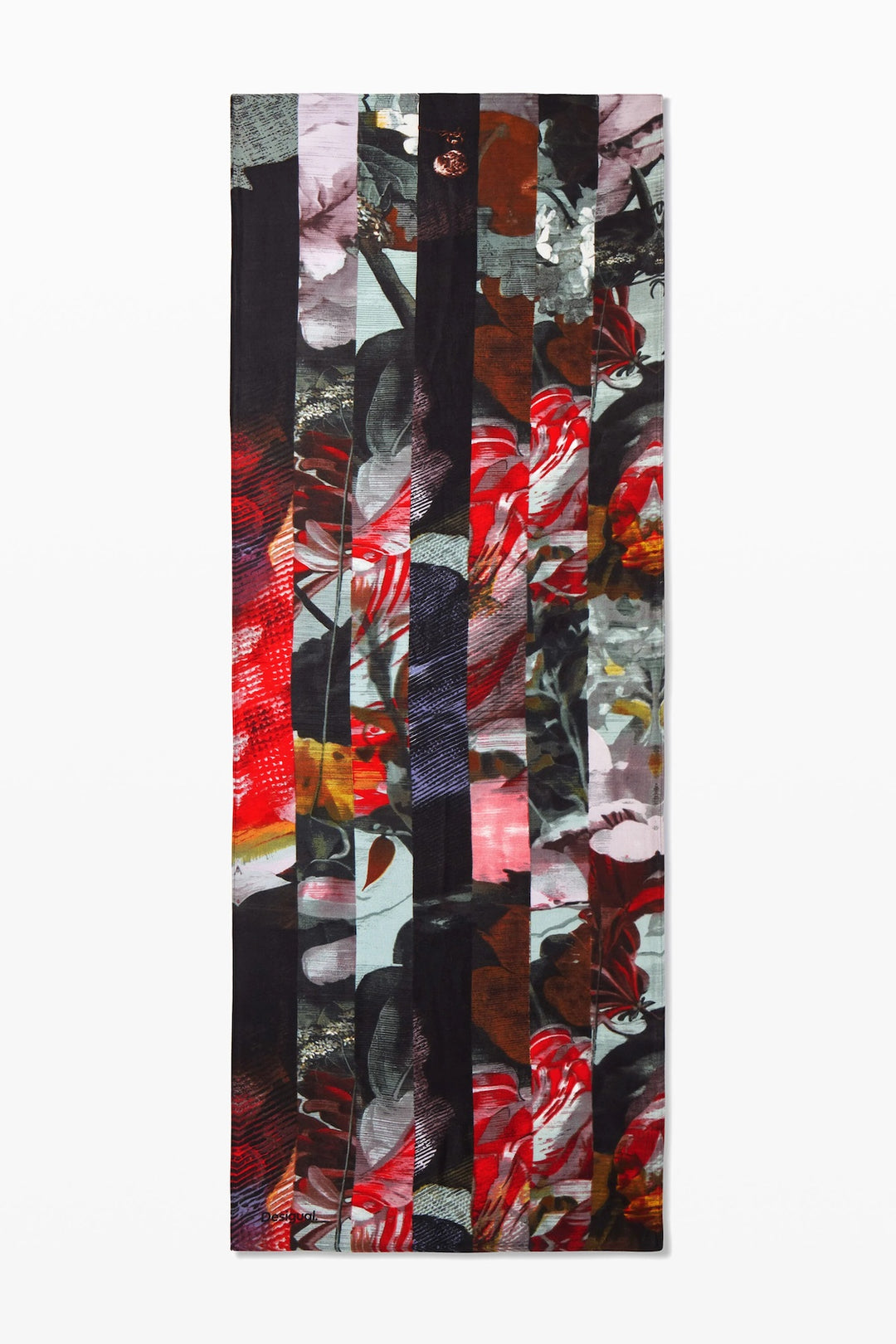 Foulard à grandes fleurs