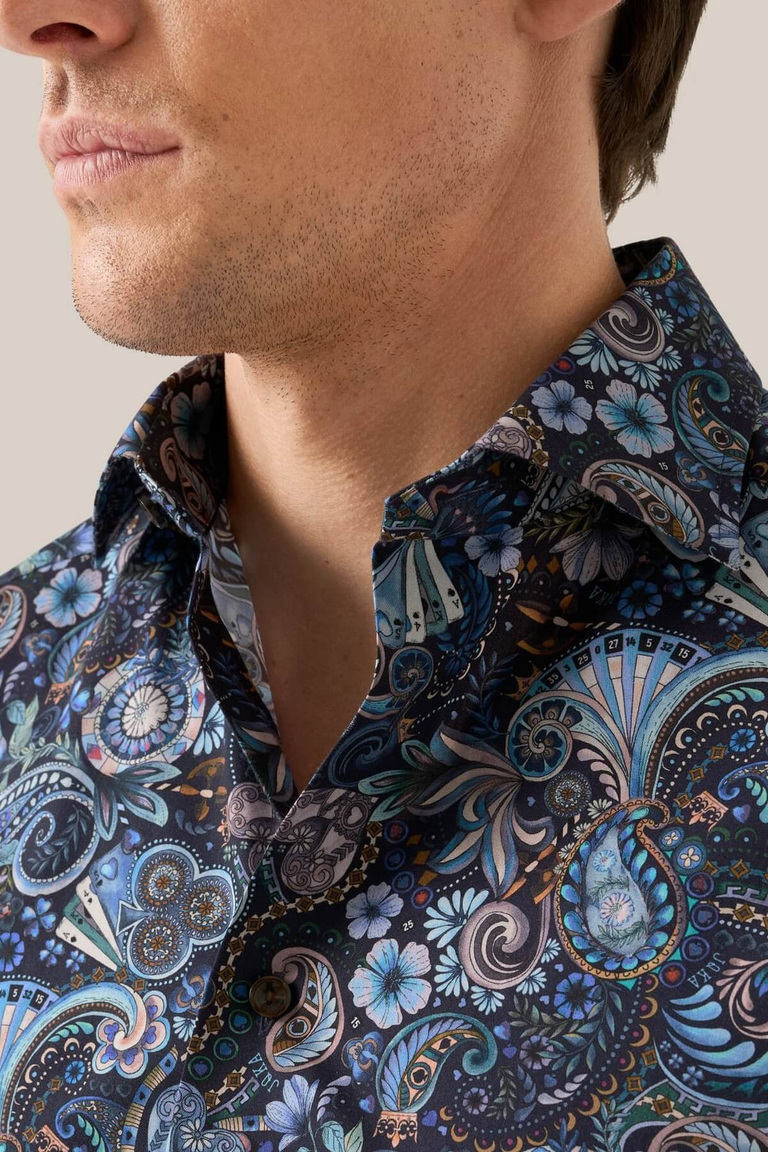 Paisley pattern shirt