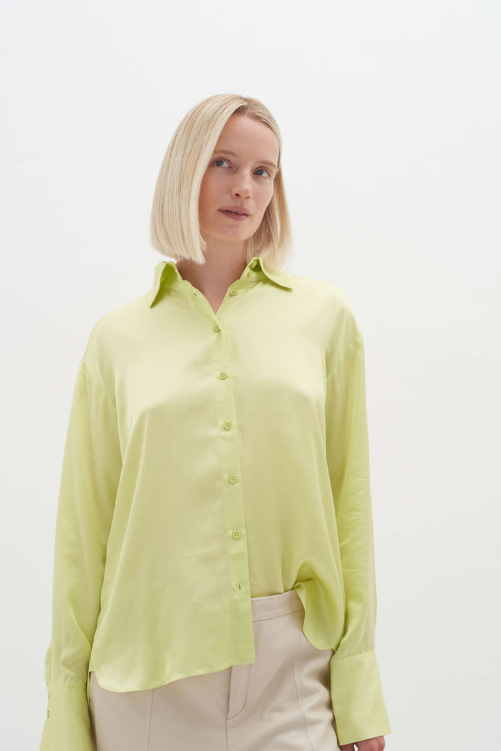 Pauline satin shirt